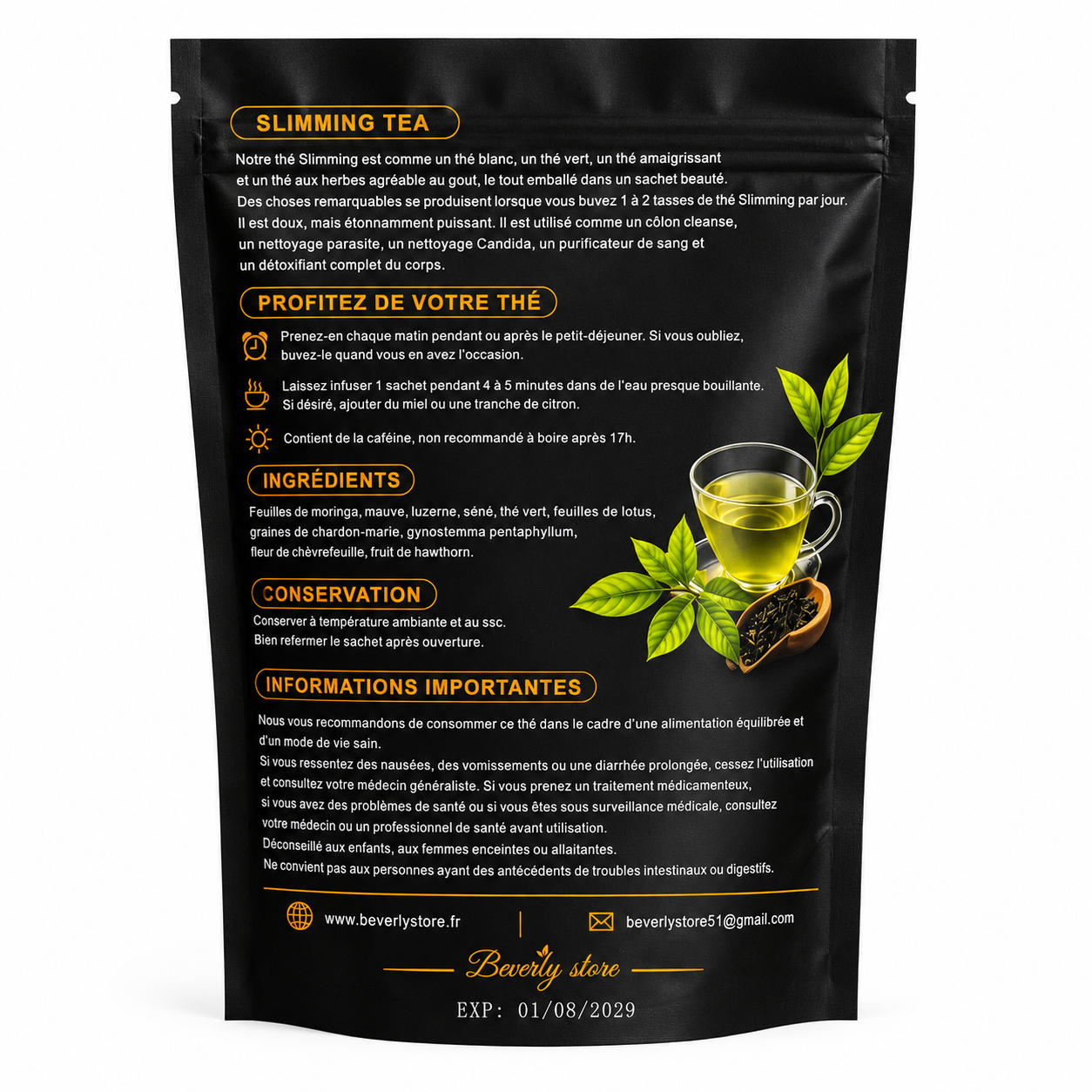 Slimming 28 jours Tea - Beauty & Detox