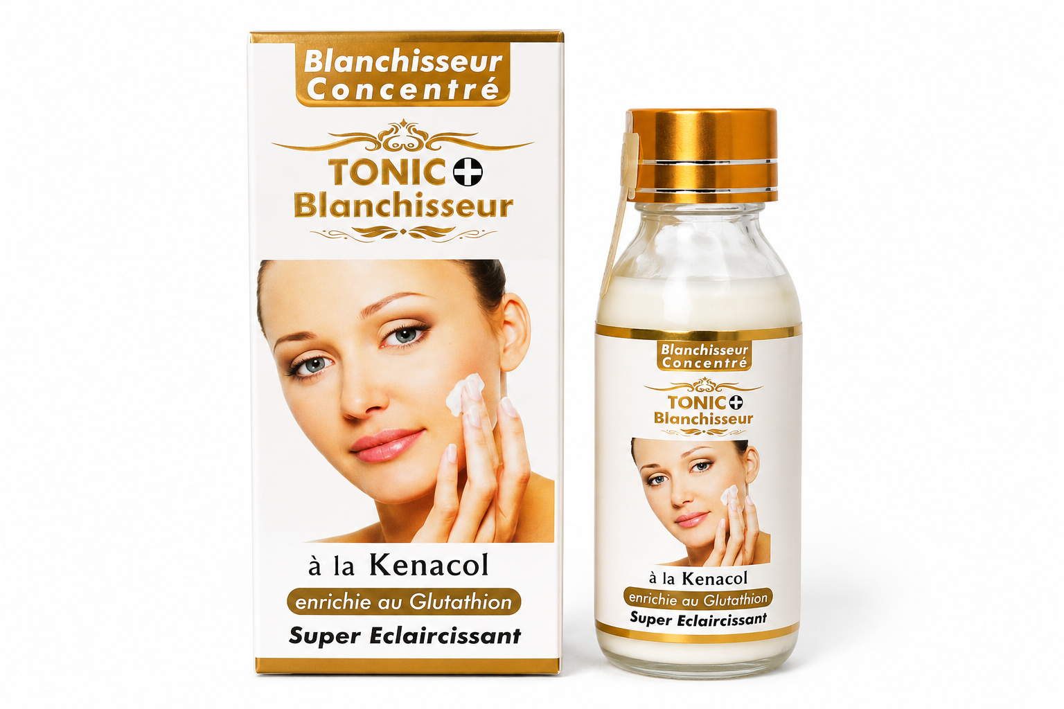 sérum glutathione blanchisseur Sérum Tonic+ Blanchisseur Concentré à la Kenacol – Enrichi au Glutathi –  Beverly Store
