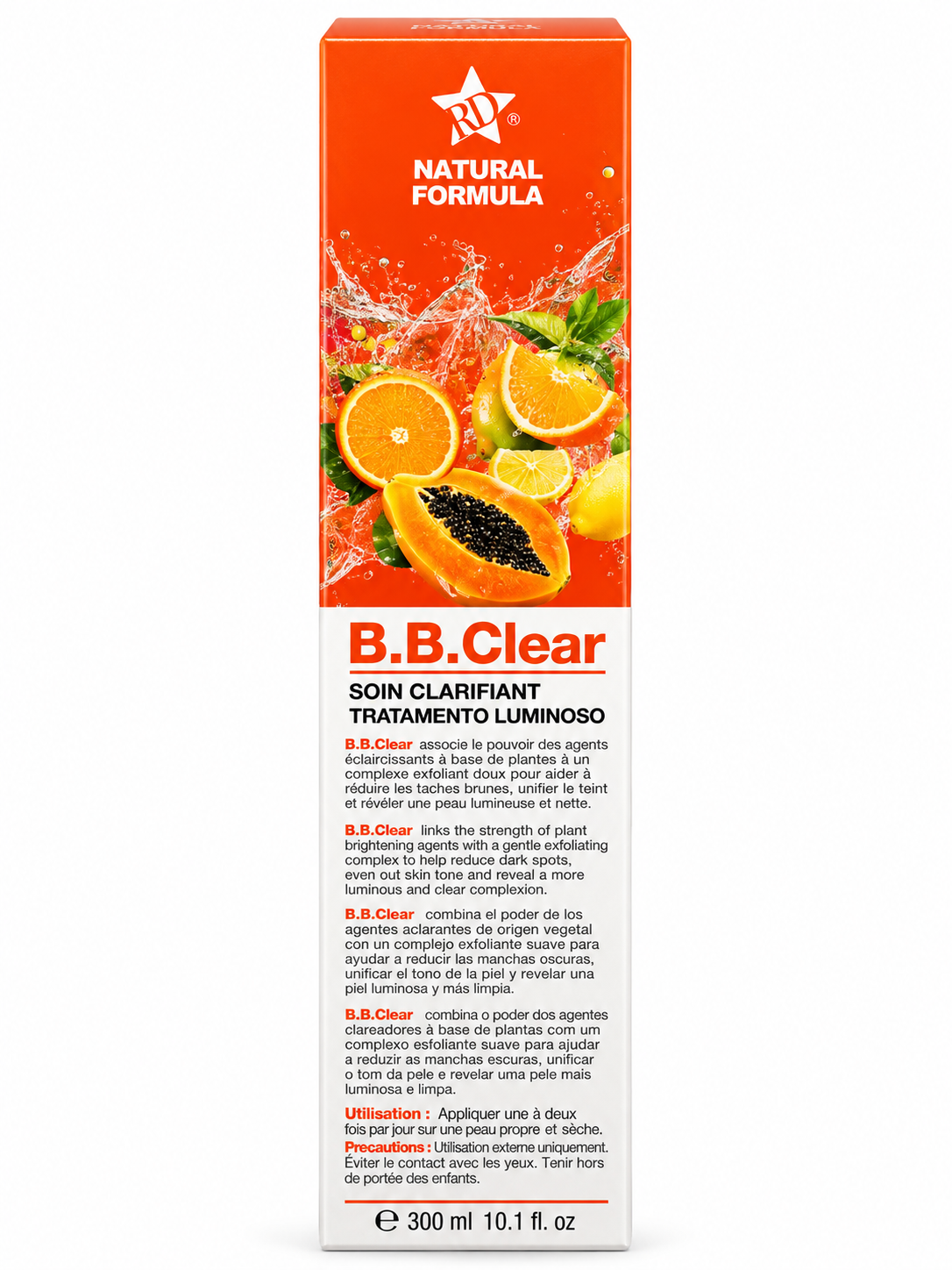 B.B. Clear Vitamin C 15% – Lait Clarifiant & Luminosité 5-en-1 SPF 15