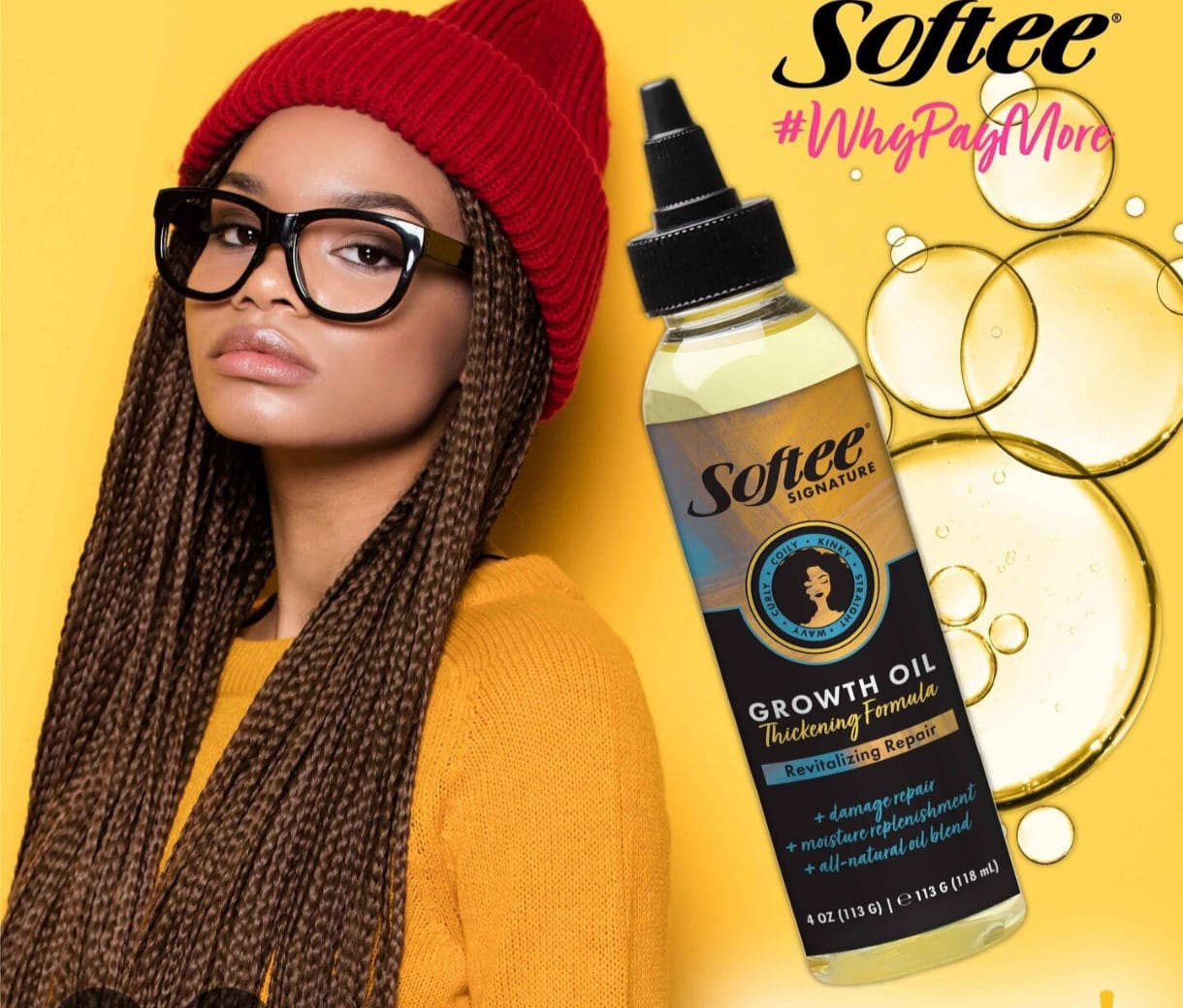 Sérum - Softee Signature - Huile de croissance